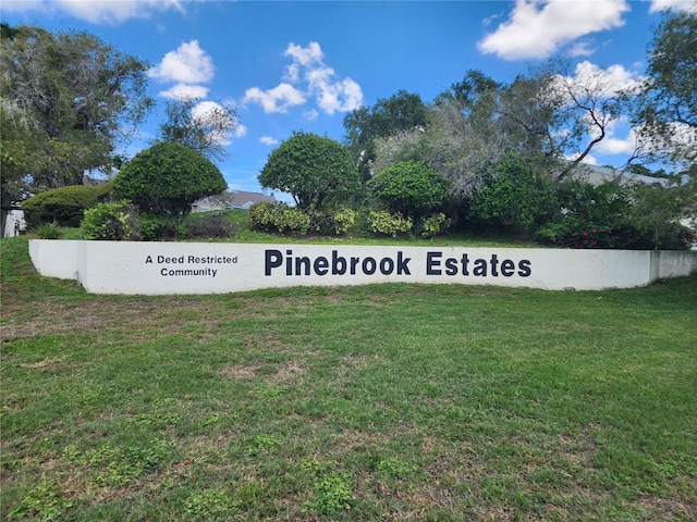 6620 121st Ave Unit 1, Largo, FL 33773 - community / neighborhood sign with a lawn