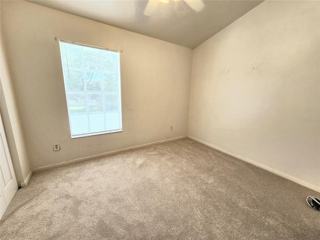 6620 121st Ave Unit 1, Largo, FL 33773 - carpeted spare room featuring a ceiling fan and baseboards