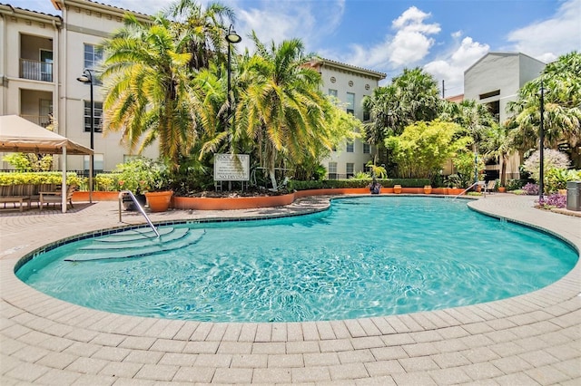 501 S Moody Ave Unit 1134, Tampa, FL 33609 - community pool featuring a gazebo and a patio