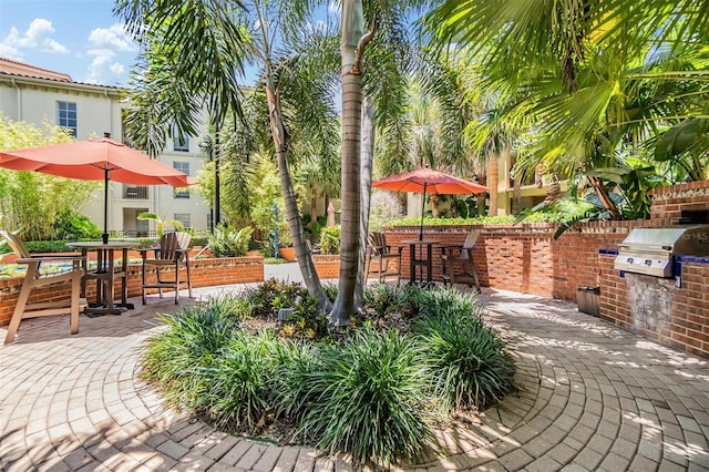 501 S Moody Ave Unit 1134, Tampa, FL 33609 - view of patio featuring area for grilling and outdoor dining space