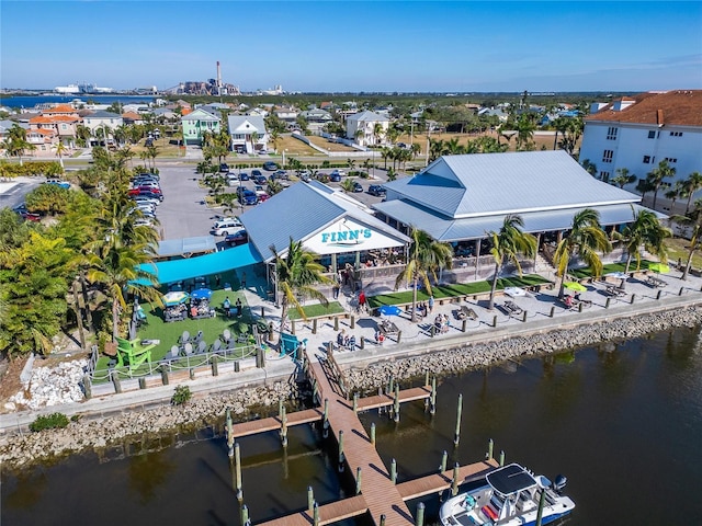 6412 Mayra Shores Ln, Apollo Beach, FL 33572 - bird's eye view of a nearby body of water
