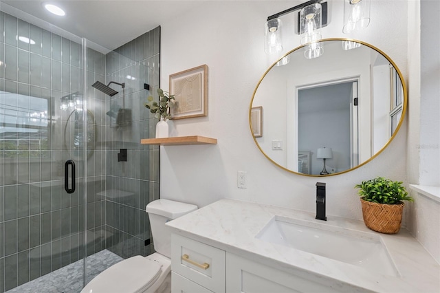8256 Lark St, Seminole, FL 33777 - bathroom featuring vanity and a stall shower