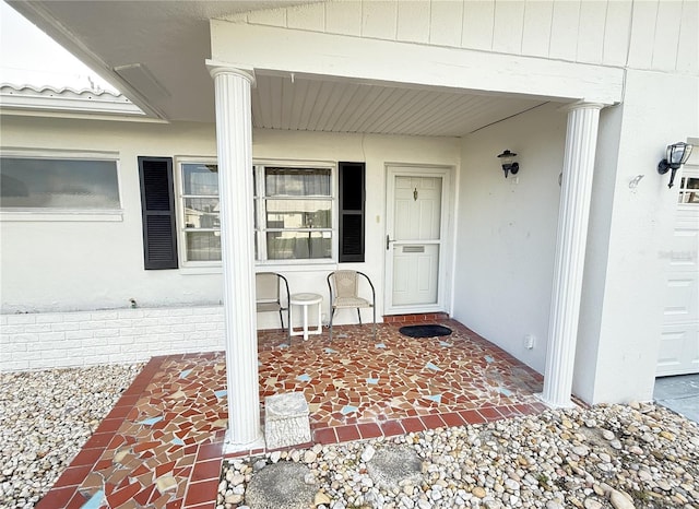 10181 44th Way N Unit 2, Pinellas Park, FL 33782 - doorway to property with covered porch