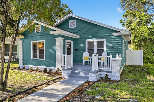 4820 8th Ave S, Saint Petersburg, FL 33711 - view of shotgun-style home