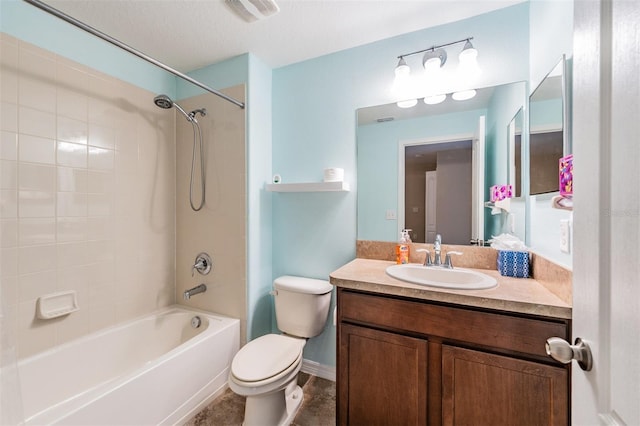 12039 Greengate Dr, Hudson, FL 34669 - bathroom featuring vanity and washtub / shower combination