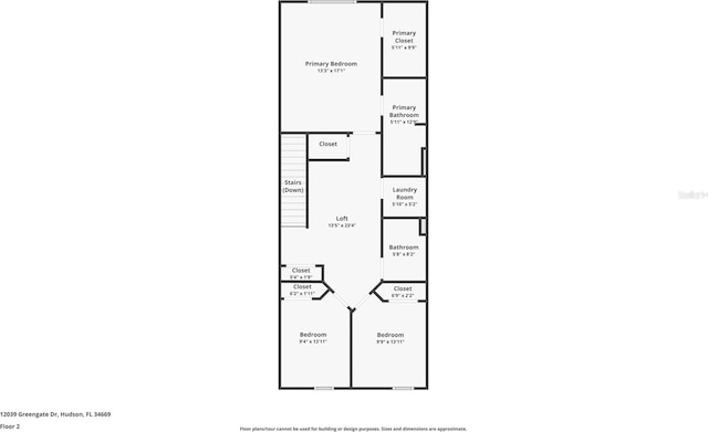 12039 Greengate Dr, Hudson, FL 34669 - view of property floor plan