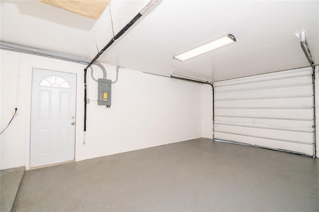 3406 Rock Royal Dr, Holiday, FL 34691 - garage featuring electric panel