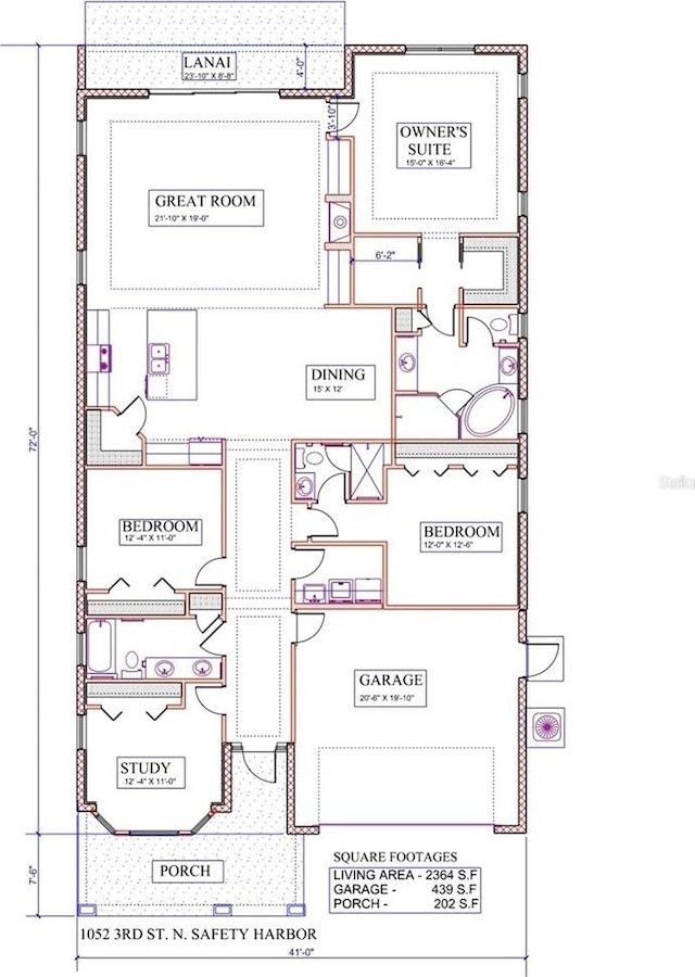 1021 Cherokee St, Safety Harbor, FL 34695