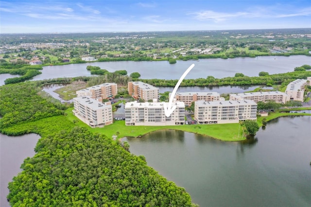 6450 Shoreline Dr Unit 9202, Saint Petersburg, FL 33708 - aerial view of apartment complex and a nearby body of water