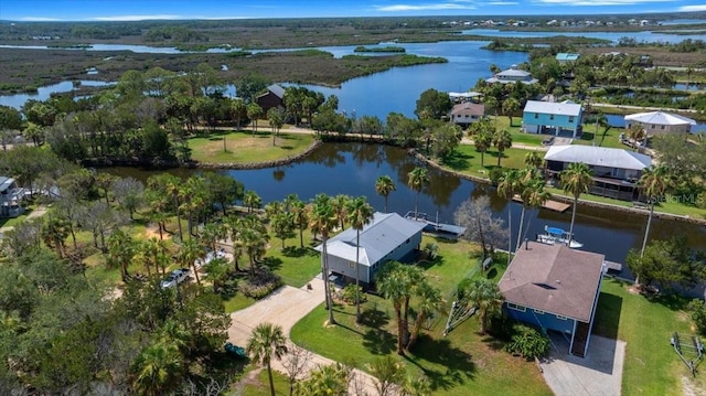 12046 W Gulf Breeze Ct, Crystal River, FL 34429 - drone / aerial view of a large body of water