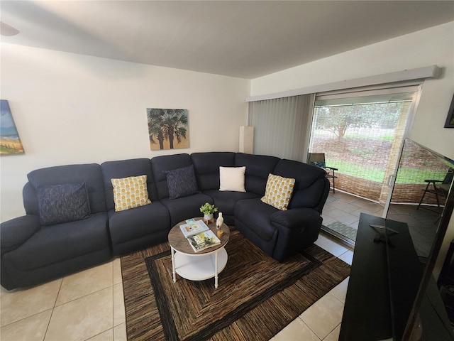 1975 W Bay Dr Unit 304, Largo, FL 33770 - living area with light tile patterned flooring