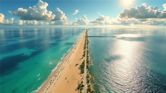 1370 Heather Ridge Blvd Unit 105, Dunedin, FL 34698 - water view with nearby beach