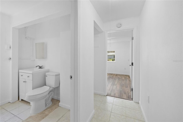 4923 Avery Rd, New Port Richey, FL 34652 - bathroom featuring vanity and tile patterned flooring