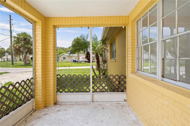 4923 Avery Rd, New Port Richey, FL 34652 - view of unfurnished sunroom
