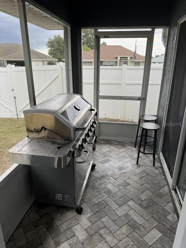 10080 SE 69th Ter, Belleview, FL 34420 - view of sunroom / solarium