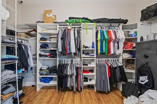 22623 Cliffside Way, Land O Lakes, FL 34639 - spacious closet featuring wood finished floors