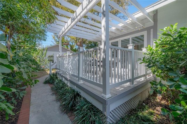 1407 S Moody Ave, Tampa, FL 33629 - deck with a pergola