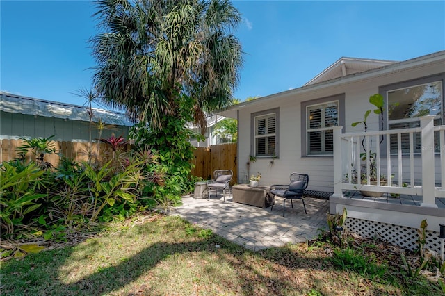 1407 S Moody Ave, Tampa, FL 33629 - fenced backyard with a patio