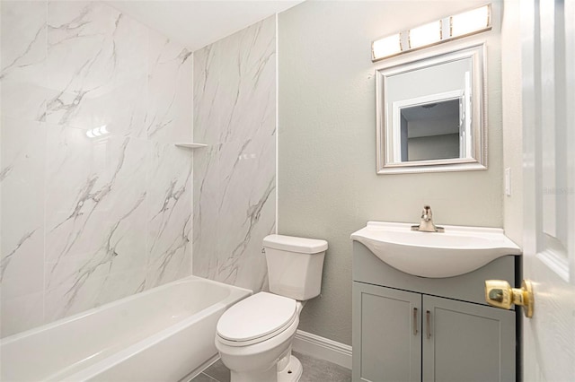 4117 Daventry Ln, Palm Harbor, FL 34685 - bathroom featuring vanity and bathtub / shower combination