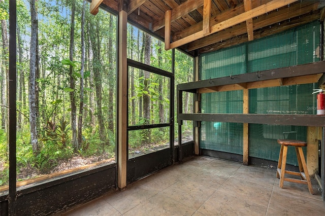 4117 Daventry Ln, Palm Harbor, FL 34685 - view of unfurnished sunroom