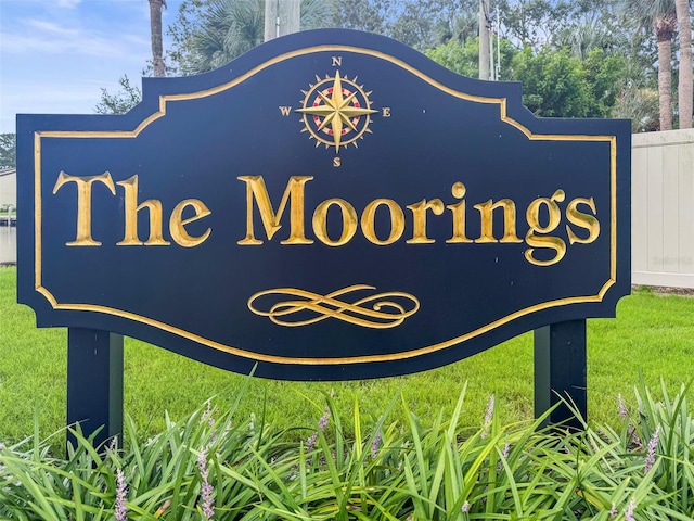 358 Moorings Cove Dr Unit 4B, Tarpon Springs, FL 34689 - view of community sign