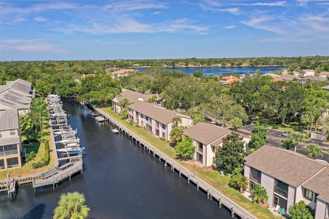 358 Moorings Cove Dr Unit 4B, Tarpon Springs, FL 34689 - bird's eye view of a nearby body of water