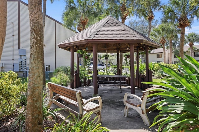 358 Moorings Cove Dr Unit 4B, Tarpon Springs, FL 34689 - view of community with a gazebo