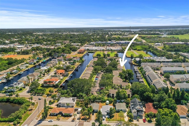 358 Moorings Cove Dr Unit 4B, Tarpon Springs, FL 34689 - view of property location featuring nearby suburban area and a nearby body of water