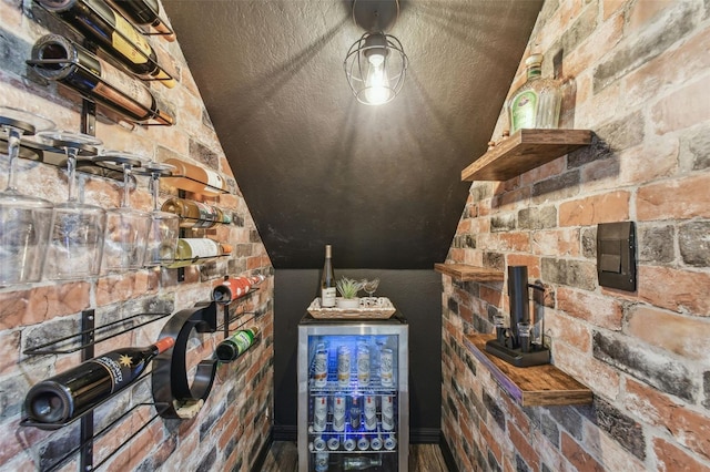 33678 Jasper Stone Dr, Wesley Chapel, FL 33543 - wine cellar with vaulted ceiling