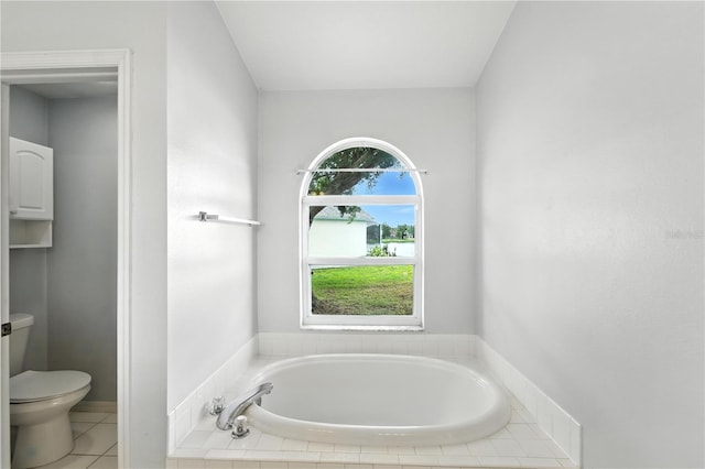 1725 Bondurant Way, Brandon, FL 33511 - bathroom with a garden tub and toilet