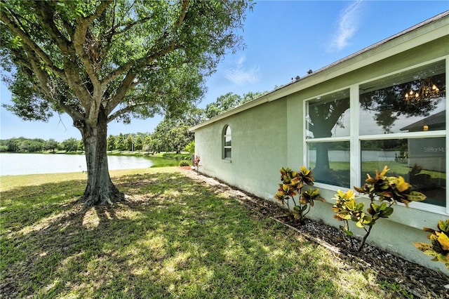 1725 Bondurant Way, Brandon, FL 33511 - view of grassy yard with a water view