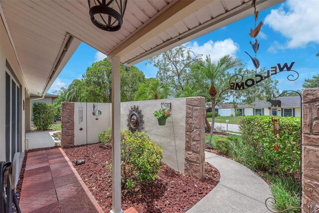 617 Valley Hill Dr, Brandon, FL 33510 - view of patio