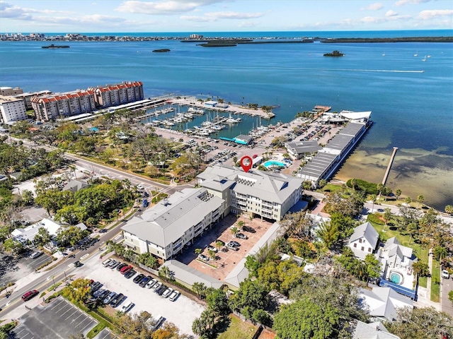 200 Main St Unit 204, Dunedin, FL 34698 - bird's eye view of a large body of water and a marina