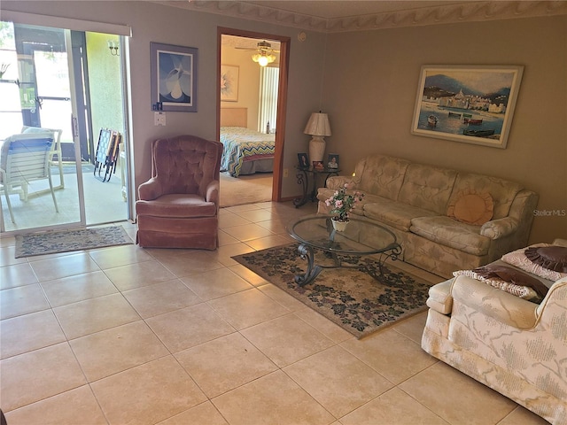 3849 Sailmaker Ln Unit 0, Holiday, FL 34691 - living area with tile patterned flooring
