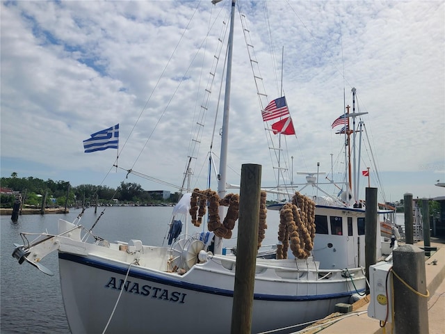 3849 Sailmaker Ln Unit 0, Holiday, FL 34691 - dock area with a water view