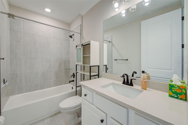 8717 Sanders Tree Loop, Wesley Chapel, FL 33545 - full bathroom with vanity and tub / shower combination