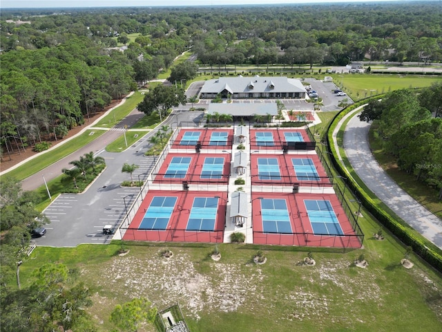 6195 Ocean Pines Ln, Spring Hill, FL 34606 - aerial view of a forest