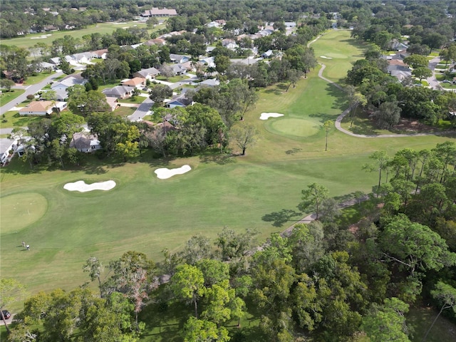6195 Ocean Pines Ln, Spring Hill, FL 34606 - aerial view of property's location with a local golf course and nearby suburban area