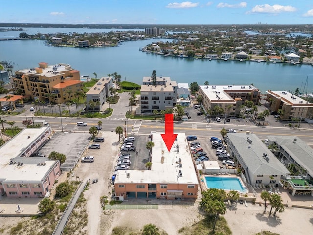 10280 Gulf Blvd Unit 12, Treasure Island, FL 33706 - aerial view of a large body of water