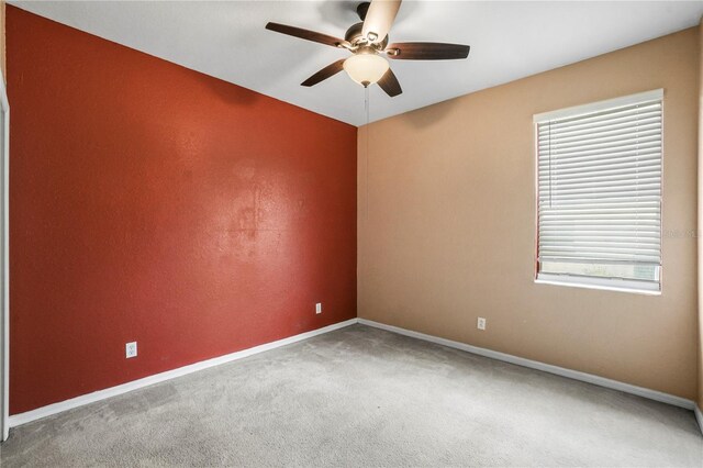 11810 Holly Creek Dr, Riverview, FL 33569 - carpeted spare room with a ceiling fan and baseboards