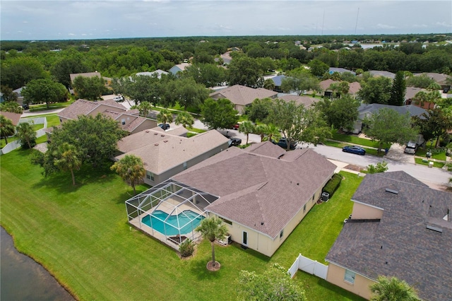 11810 Holly Creek Dr, Riverview, FL 33569 - aerial view of residential area with a pool