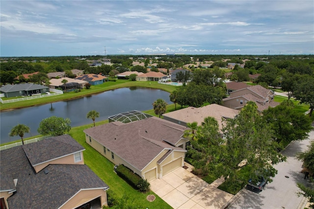 11810 Holly Creek Dr, Riverview, FL 33569 - aerial perspective of suburban area featuring a nearby body of water