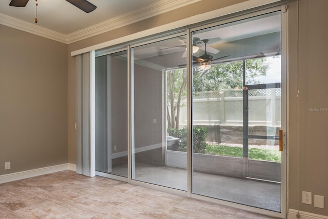 3298 Covered Bridge Dr W, Dunedin, FL 34698 - unfurnished sunroom with plenty of natural light