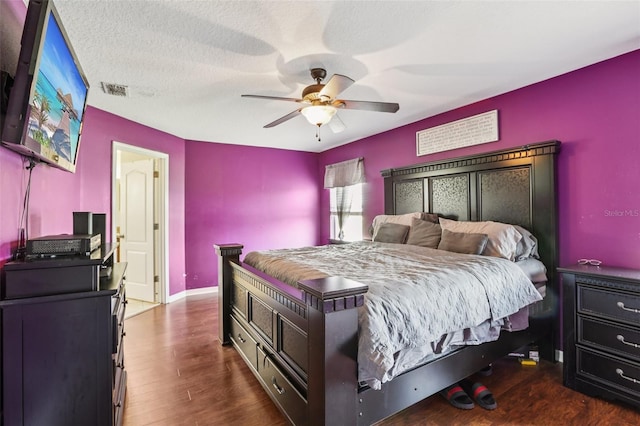 1811 Palm Warbler Ln, Ruskin, FL 33570 - bedroom featuring wood finished floors and a ceiling fan