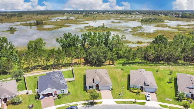 356 Irving Bend Dr, Groveland, FL 34736 - aerial view of residential area with a nearby body of water
