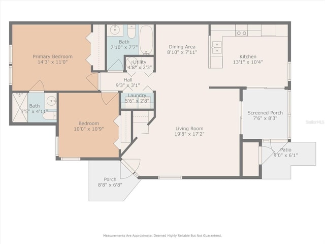 4220 Revere Cir, New Port Richey, FL 34653 - view of home floor plan