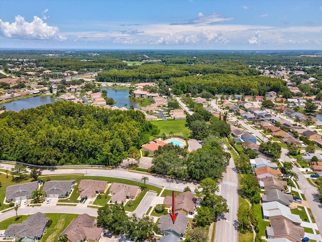 4220 Revere Cir, New Port Richey, FL 34653 - aerial view of residential area featuring a large body of water