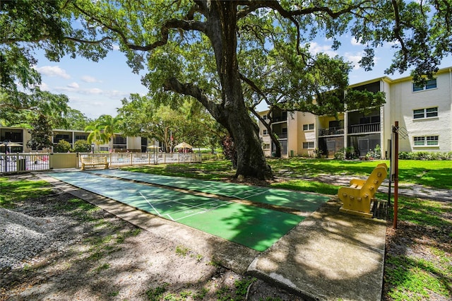 840 Virginia St Unit 301, Dunedin, FL 34698 - view of community featuring shuffleboard