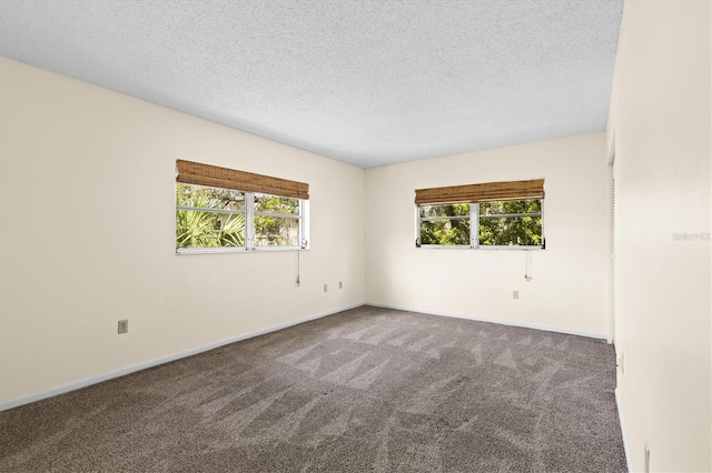 840 Virginia St Unit 301, Dunedin, FL 34698 - carpeted empty room featuring a textured ceiling and baseboards