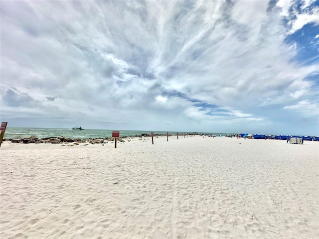 445 S Gulfview Blvd Unit 421, Clearwater Beach, FL 33767 - water view with nearby beach